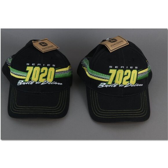 2 John Deere 7020 Series Embroidered hats You get both hats pictured - Picture 1 of 5